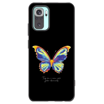 Picasee crna silikonska maskica za Xiaomi Redmi Note 10 Pro - Diamanty Black
