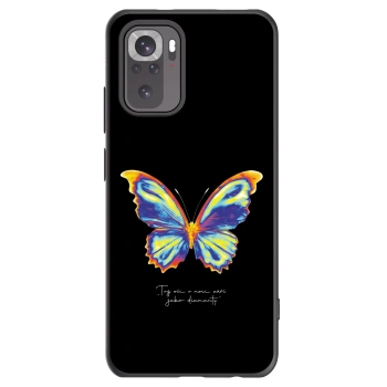 Picasee crna silikonska maskica za Xiaomi Redmi Note 10S - Diamanty Black