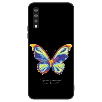 Maskica za Samsung Galaxy A70 A705F - Diamanty Black