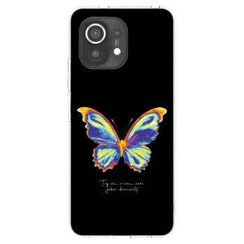 Picasee silikonska prozirna maskica za Xiaomi Mi 11 - Diamanty Black
