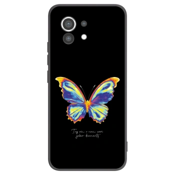 Picasee crna silikonska maskica za Xiaomi Mi 11 - Diamanty Black
