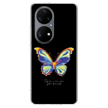 Maskica za Huawei P50 - Diamanty Black