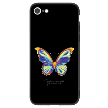 Picasee ULTIMATE CASE za Apple iPhone SE 2020 - Diamanty Black