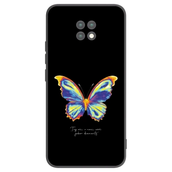 Picasee crna silikonska maskica za Xiaomi Redmi Note 9T - Diamanty Black