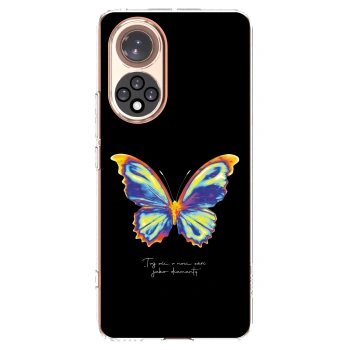 Picasee silikonska prozirna maskica za Huawei Nova 9 - Diamanty Black