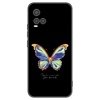 Picasee crna silikonska maskica za Vivo Y33s - Diamanty Black