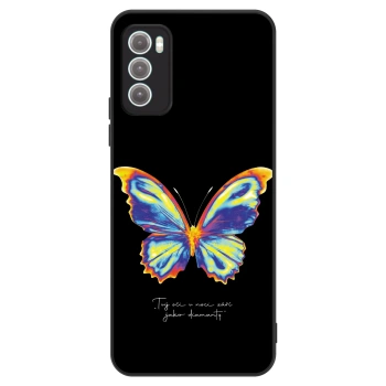 Maskica za Motorola Moto G60 - Diamanty Black