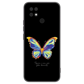 Picasee crna silikonska maskica za Xiaomi Redmi 10C - Diamanty Black