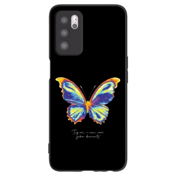 Picasee crna silikonska maskica za OPPO A16s - Diamanty Black