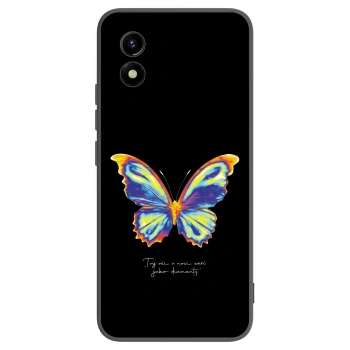 Picasee crna silikonska maskica za Vivo Y01 - Diamanty Black