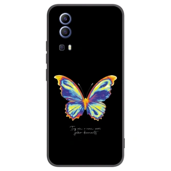 Picasee crna silikonska maskica za Vivo Y52 5G - Diamanty Black