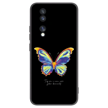 Picasee crna silikonska maskica za Honor 70 - Diamanty Black