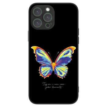 Picasee ULTIMATE CASE MagSafe za Apple iPhone 13 Pro Max - Diamanty Black