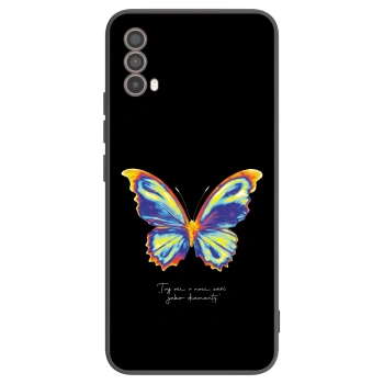 Maskica za Motorola Moto E40 - Diamanty Black