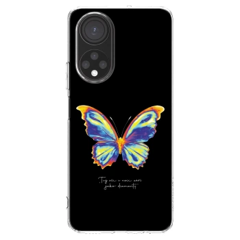 Picasee silikonska prozirna maskica za Honor X7 - Diamanty Black