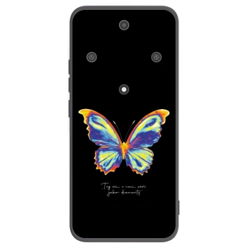Picasee crna silikonska maskica za Honor Magic5 Lite 5G - Diamanty Black