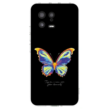 Picasee silikonska prozirna maskica za Xiaomi 13 - Diamanty Black