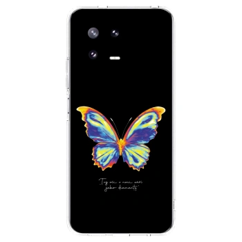 Picasee silikonska prozirna maskica za Xiaomi 13 Pro - Diamanty Black