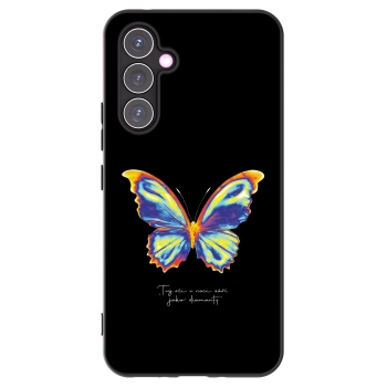 Picasee crna silikonska maskica za Samsung Galaxy A54 5G A546B - Diamanty Black