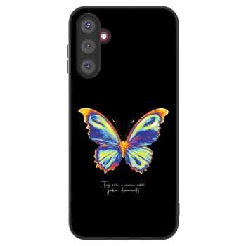 Picasee ULTIMATE CASE za Samsung Galaxy A14 4G A145R - Diamanty Black