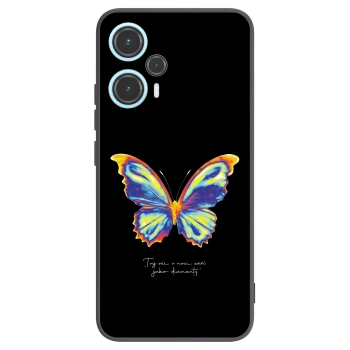 Picasee crna silikonska maskica za Xiaomi Poco F5 - Diamanty Black