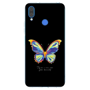 Picasee silikonska prozirna maskica za Huawei Nova 3i - Diamanty Black