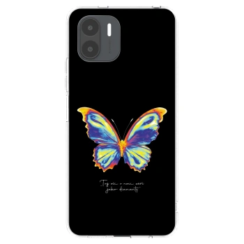 Picasee silikonska prozirna maskica za Xiaomi Redmi A2 - Diamanty Black