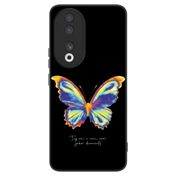 Maskica za Honor 90 5G - Diamanty Black