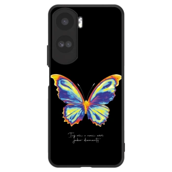 Maskica za Honor 90 Lite 5G - Diamanty Black