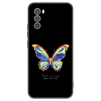 Maskica za Motorola Moto G62 - Diamanty Black