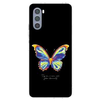Picasee silikonska prozirna maskica za Motorola Moto G62 - Diamanty Black