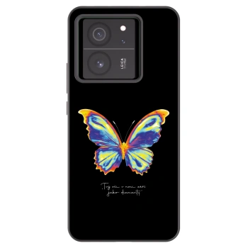 Picasee crna silikonska maskica za Xiaomi 13T Pro - Diamanty Black