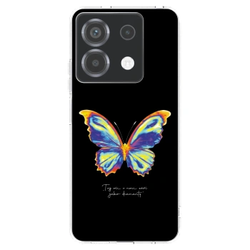 Picasee silikonska prozirna maskica za Xiaomi Poco X6 - Diamanty Black
