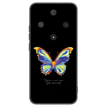 Picasee crna silikonska maskica za Honor Magic6 Lite 5G - Diamanty Black