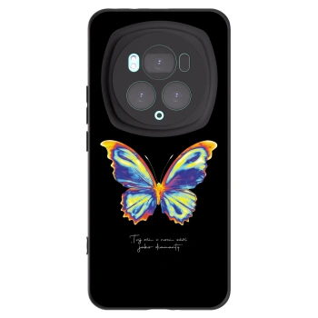 Picasee crna silikonska maskica za Honor Magic6 Pro - Diamanty Black