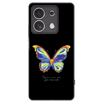 Picasee crna silikonska maskica za Xiaomi Redmi Note 13 4G - Diamanty Black