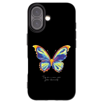 Picasee crna silikonska maskica za Apple iPhone 16 - Diamanty Black