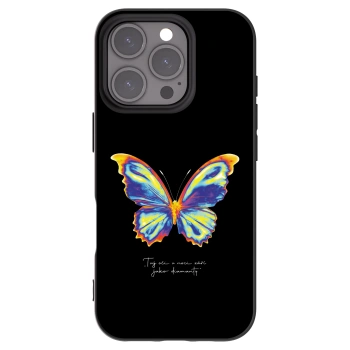 Picasee crna silikonska maskica za Apple iPhone 16 Pro - Diamanty Black