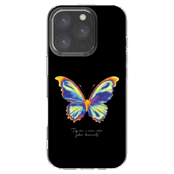 Picasee silikonska prozirna maskica za Apple iPhone 16 Pro - Diamanty Black