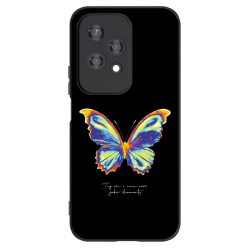 Picasee crna silikonska maskica za Honor 200 Lite - Diamanty Black