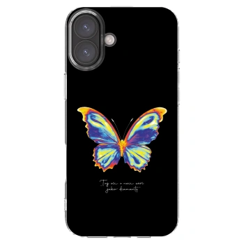 Picasee silikonska prozirna maskica za Apple iPhone 16 Plus - Diamanty Black