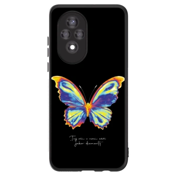 Maskica za Honor 200 5G - Diamanty Black