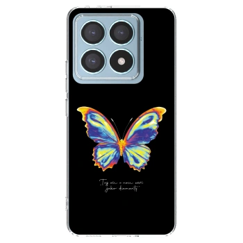 Picasee silikonska prozirna maskica za Xiaomi 14T Pro - Diamanty Black
