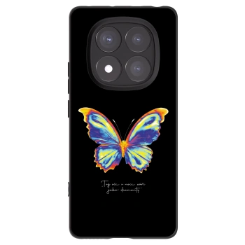 Picasee crna silikonska maskica za Xiaomi Redmi Note 14 Pro+ 5G - Diamanty Black