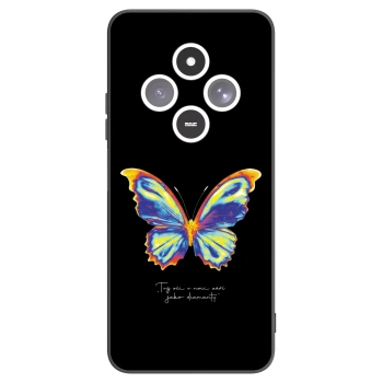 Picasee crna silikonska maskica za Xiaomi Redmi 14C - Diamanty Black