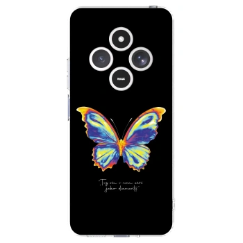 Picasee silikonska prozirna maskica za Xiaomi Redmi 14C - Diamanty Black