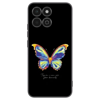 Picasee crna silikonska maskica za Honor 200 Smart 5G - Diamanty Black