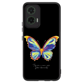 Maskica za Motorola Moto G35 5G - Diamanty Black
