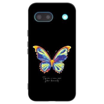 Picasee crna silikonska maskica za Google Pixel 8a - Diamanty Black