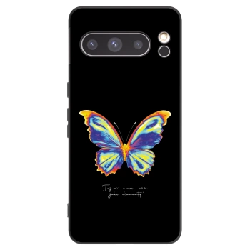 Picasee crna silikonska maskica za Google Pixel 8 Pro - Diamanty Black